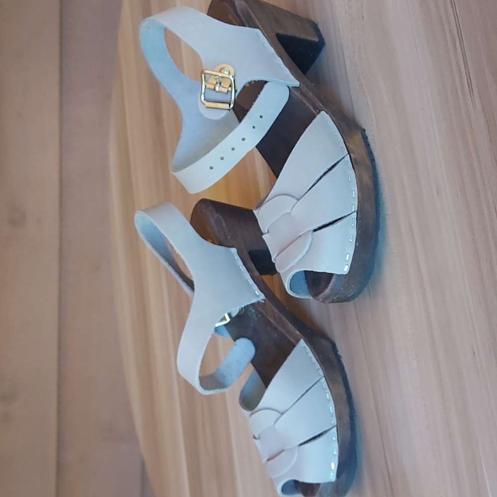 Lotta From Stockholm Peep Toe Clogs - Picture 6 of 8
